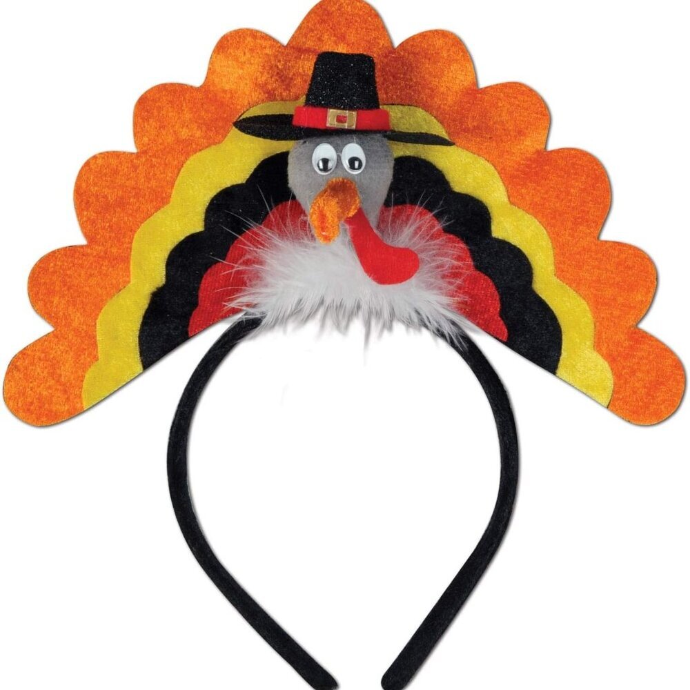 Turkey Headband Party Accessory 1 count 1/Pkg